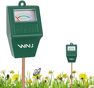 Sponsored Ad - WNJ Soil Moisture Meter, Plant Moisture Meter Indoor & Outdoor, Hygrometer Moisture Sensor Soil Test Kit Pl...