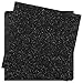 Crafasso 12" x 12" 300gms Heavy & Premium cardstock, 15 Sheets, Black