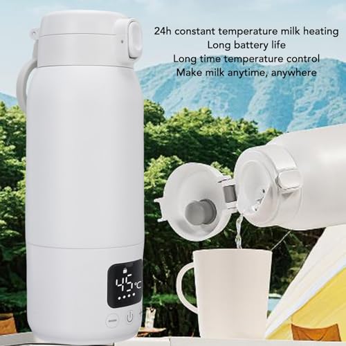 Calentador portátil de leche eléctrico 500ml Acero 316 miniatura 4