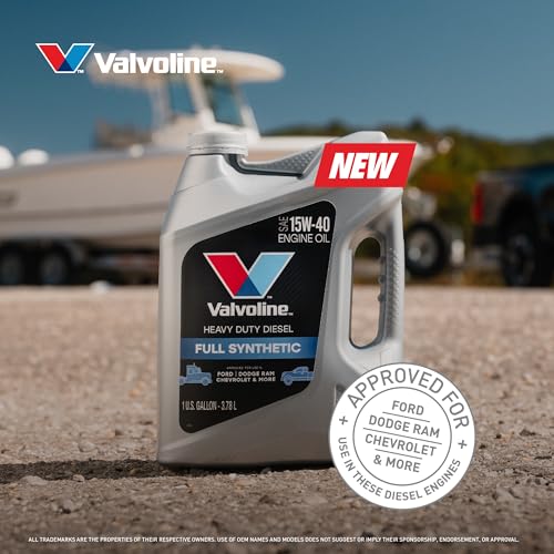 Image of Valvoline Heavy Duty Full Synthetic 15W-40 Diesel Engine Oil 1 GA, Case of 3