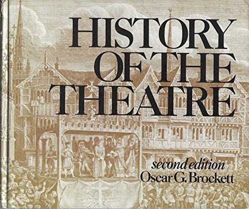 History of the Theatre Edition 0205042961 Book Cover