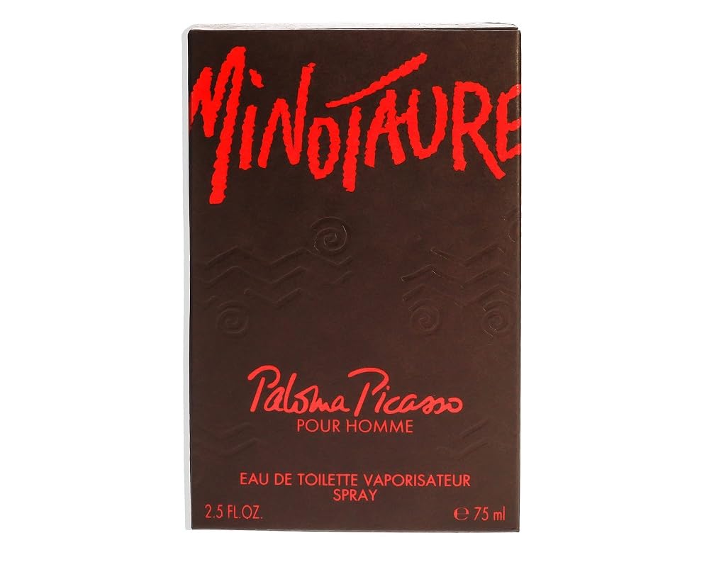 Paloma Picasso Minotaure Agua de tocador en pulverizador de perfumes para mujer, 75 ml (Paquete de 2)