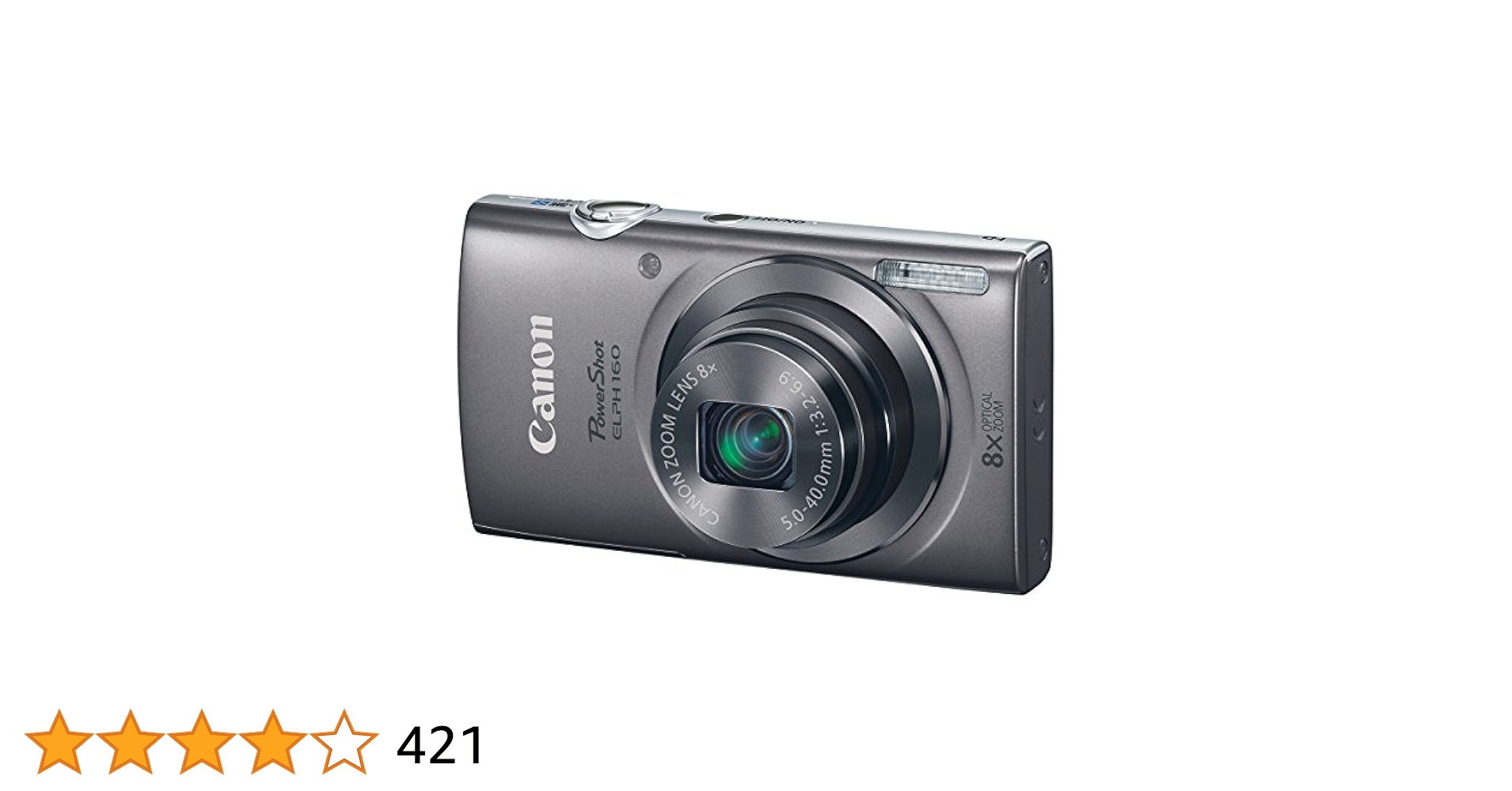 3781 Canon PowerShot ELPH 160 グレー デジカメ Amazon.com : Canon PowerShot ELPH 160 (Silver) : Electronics