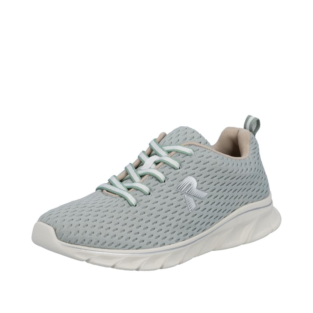 Rieker Women's 54000 Low Trainers, Green, 42 EU