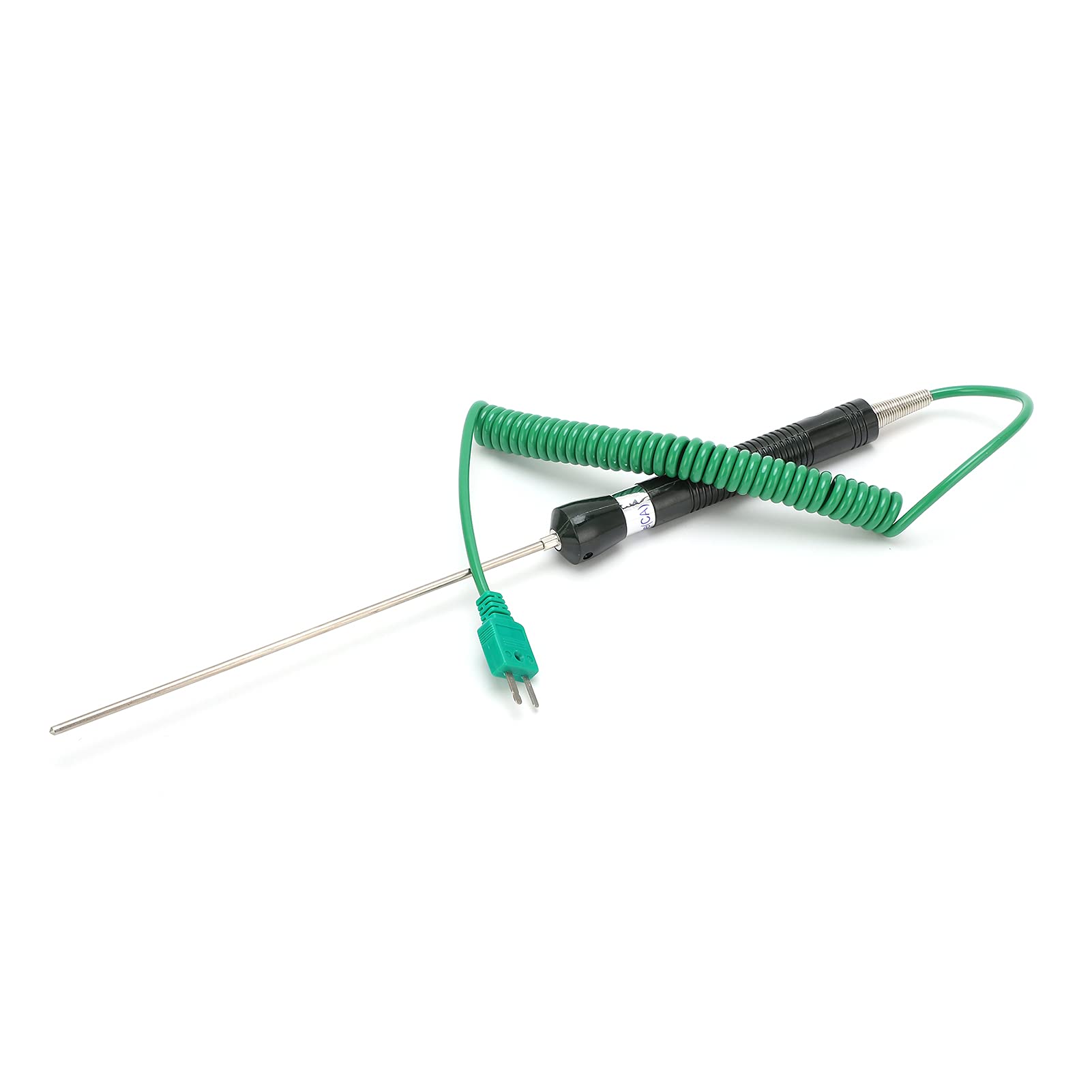 Fafeicy Sonda de Temperatura UT T03, Termopar Tipo K de ABS y Hierro, para