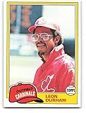 Baseball 1981 Topps #321 Leon Durham VG RC Rookie Cardinals