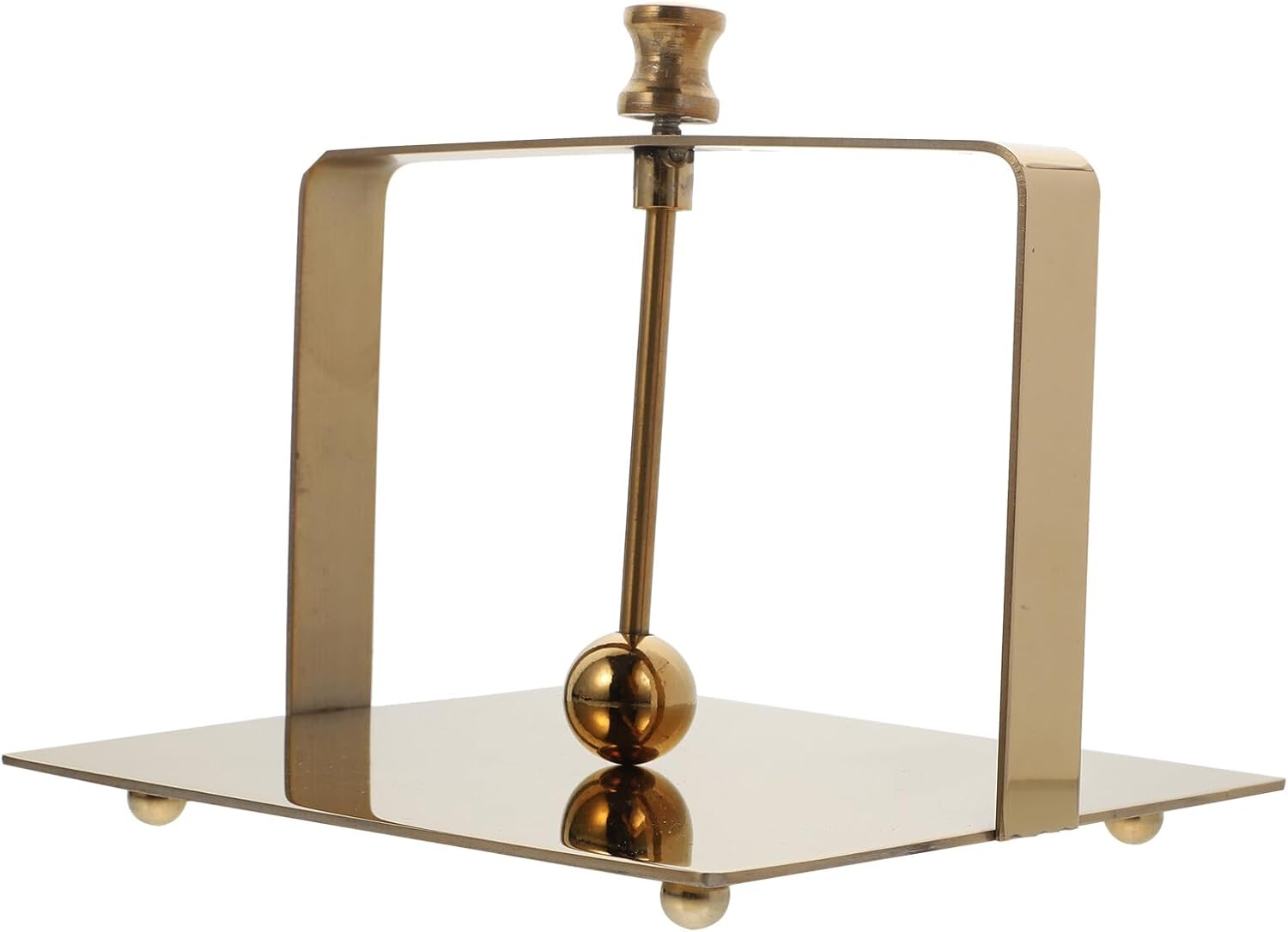 Stainless Steel Tissue Holder Napkin Stand Upright Serviette Organizer for Restaurant Shop Tabletop Use