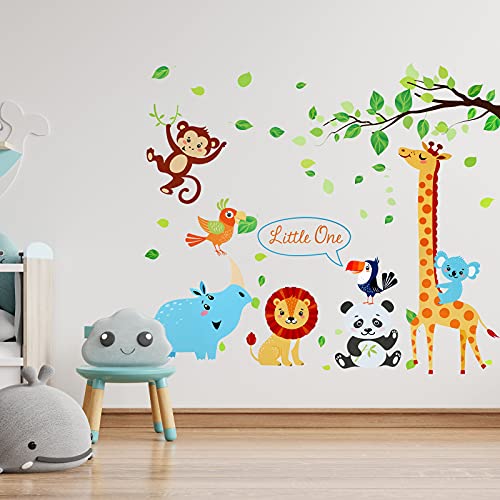 Vinilos Decorativos para Niños Safari y Animales 2 Piezas miniatura 3