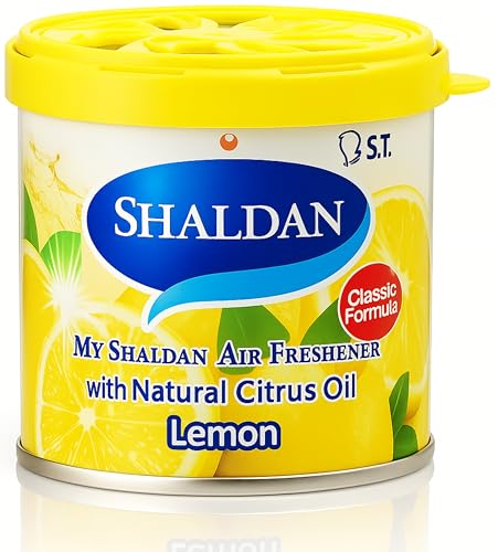 My Shaldan Japan Gel Car Perfume Air Freshener (Lemon, 80 g)