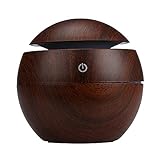 【Diseño elegante】 aroma difusor también se puede utilizar como un humidificador, purificador de aire, luz de la noche, incluso una decoración bonita. El diseño único y elegante puede ir en la mayoría de las habitaciones de la casa e ir con muchos tipos diferentes de decoración