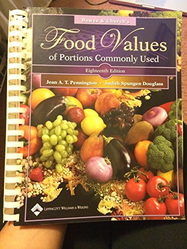Bowes & Church's Food Values of Portions Commonly Used (BOWES AND CHURCH'S FOOD VALUES OF PORTIONS COMMONLY USED)