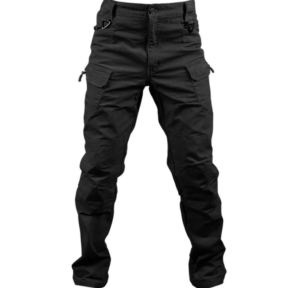 Loeay Pantalón de Carga Regular para Hombre Pantalón de Trabajo de Combate del ejército Pantalones tácticos Militares Ocasionales Pantalones con múltiples Bolsillos para Caminar
