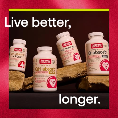 Jarrow Red Yeast Rice 1200 mg with CoQ10 100mg (Q10), 120 Capsules - image 6