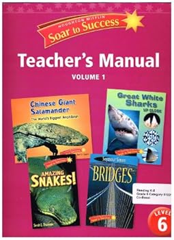Spiral-bound Houghton Mifflin Soar to Success Teacher's Manual Volume 1 Level 6 Book