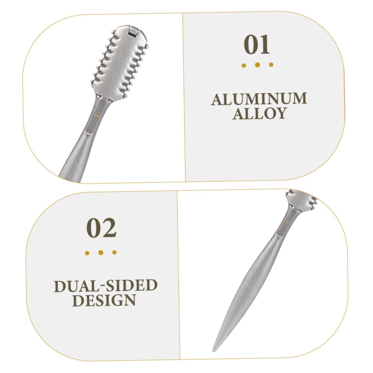 Double Sided Hair Trimmer Comb for Hair Thinning and Bangs image 2
