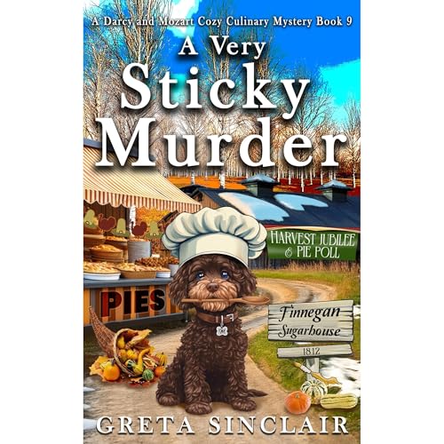A Very Sticky Murder Audiolibro Por Greta Sinclair arte de portada