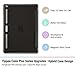 ESR Corner/Bumper Protection Smart Cover Case with Soft TPU Bumper and Auto Wake/Sleep Function for iPad Air 2/iPad 6, Black