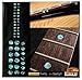 Inlaystickers Marqueurs de Frettes pour Guitares & Basses - Custom Dots Set - Bleu Ormeau F-085CD-BL-AZ