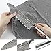 Damascus Kitchen Knife Set with Block, 4 Pieces Knife Block Set with Hammered Patterns Ergonomic Handles, 67 Layer Handmade Damascus VG10 Steel Core NF-D0519T-4B