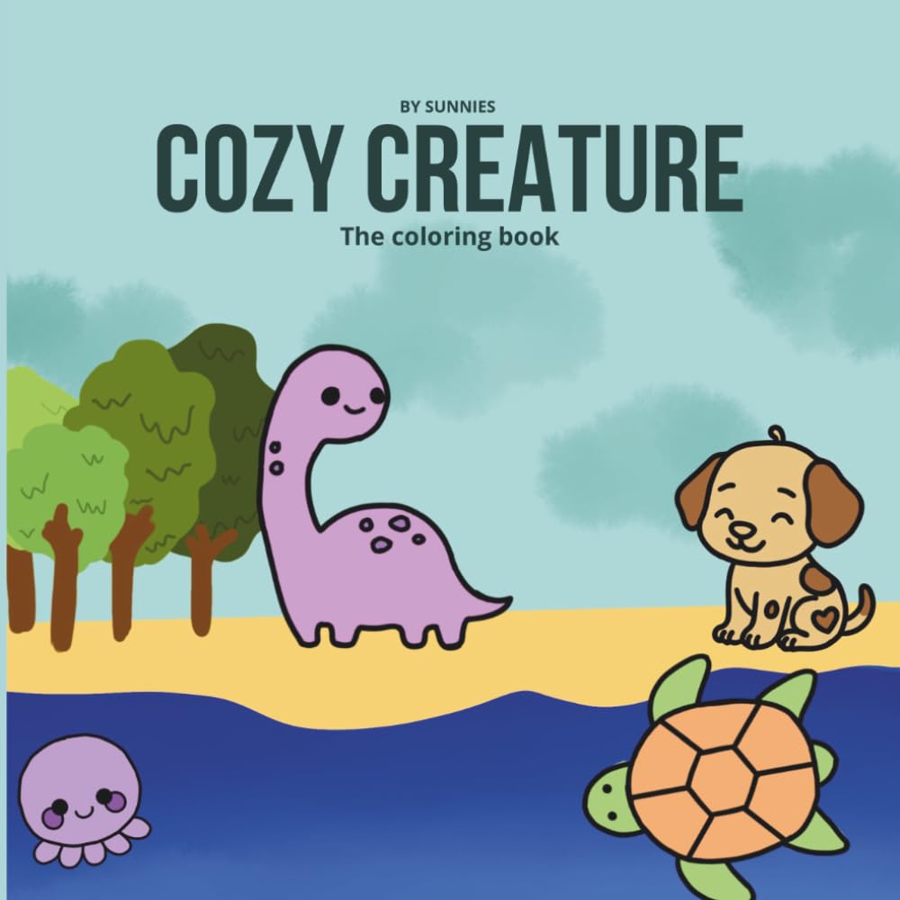 COZY CREATURE: the coloring book