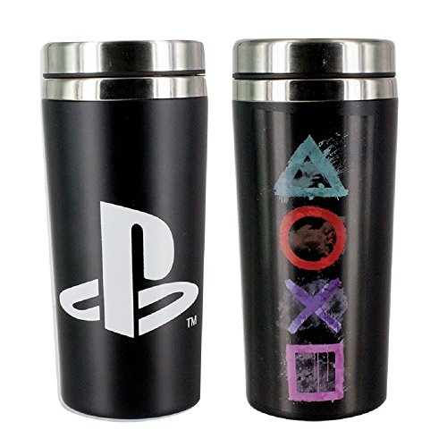Preisvergleich Produktbild Playstation - Symbole - Thermobecher / Original Sony Playstation