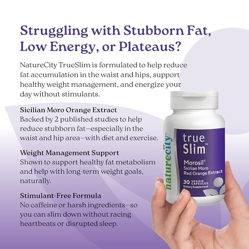 NatureCity True-Slim Morosil Weight Management Capsules