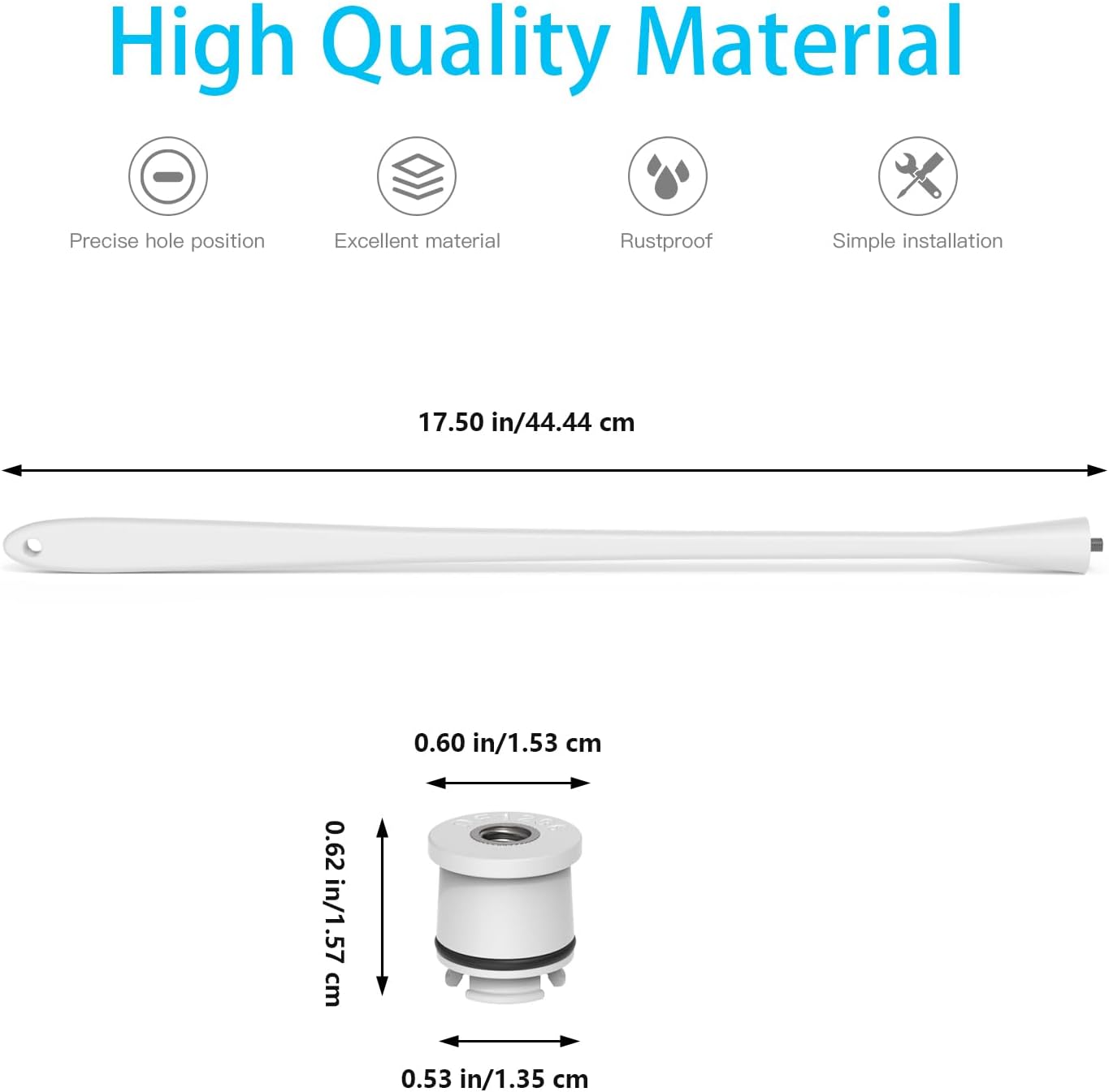 HOLACA Flexible Twist Mount for eufy Security eufyCam C35 - White image 4