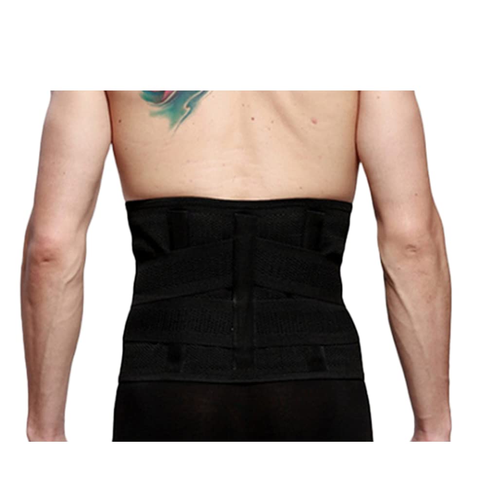 Herren Bauchweggürtel Fitnessgürtel Waist Trainer Gürtel Bauchgurt Schwitzgürtel Sauna Body Shaper Slimming Schwitzen Belt Atmungsaktiv