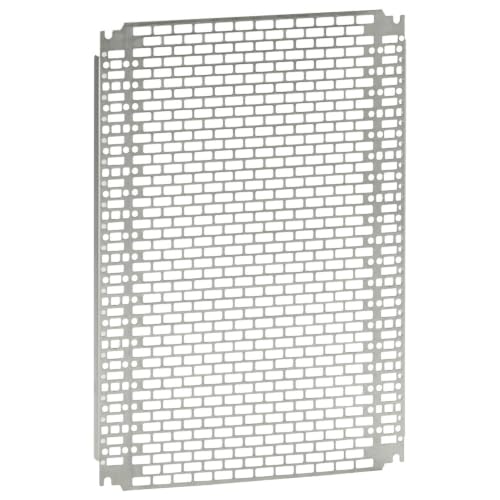 Plaque de montage 600x400 idéale pour organiser le câblage et fixer vos rails DIN