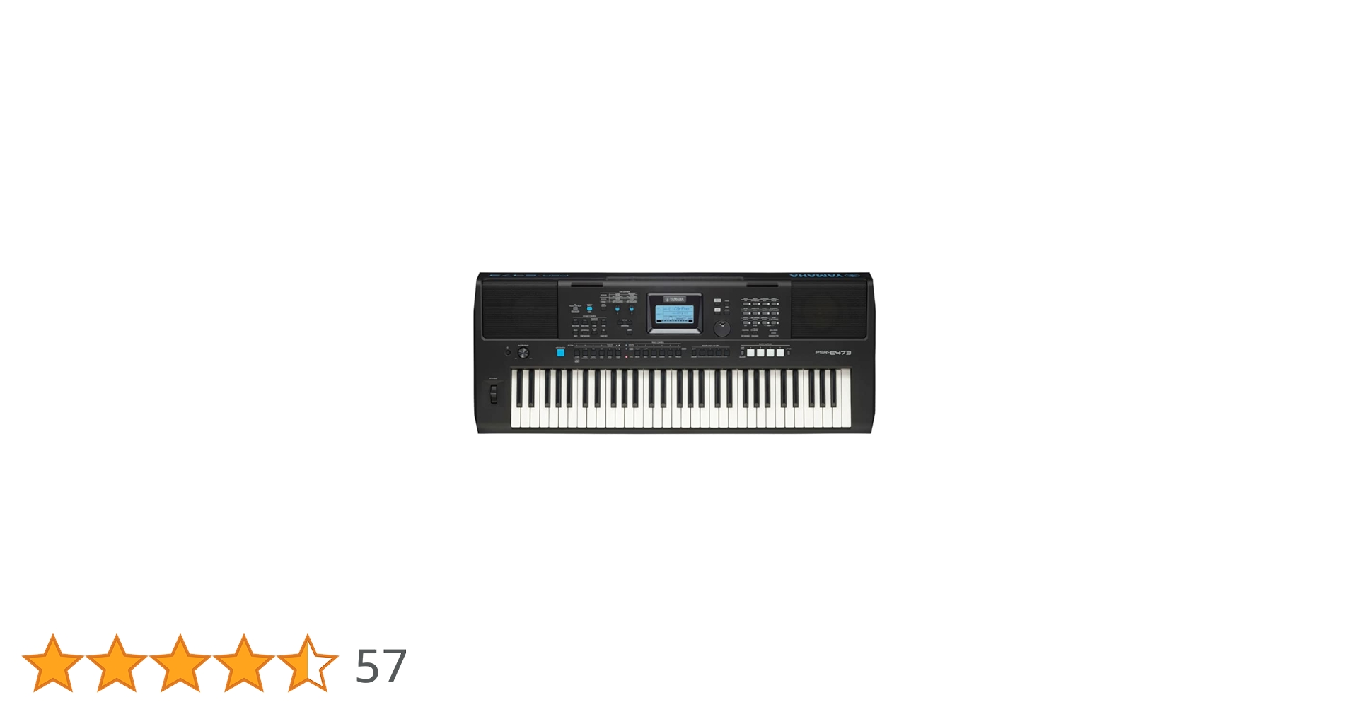 Amazon.co.jp: ヤマハ(YAMAHA) 電子キーボード PSR-E473 61鍵 タッチ