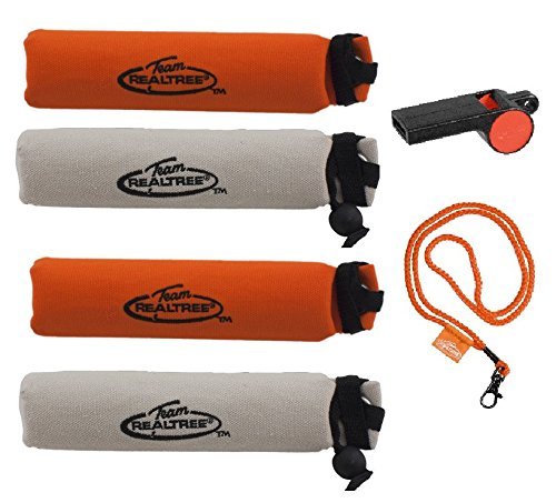 BH Outdoors Hunting Dog Training Pack - Strong Bumpers - Retrieving Dummies - Lanyard - Work/Training Whistle - Durable Throw Rope Dummy