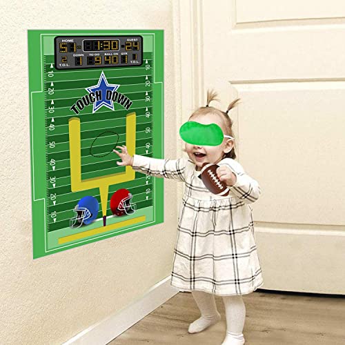 Funnlot Football Games For Kids Pin The Football Game Football Party Supplies Football Party Games Activities Halloween Party Games Football Theme Party Decorations (Pin The Football On The Goalpost) #TOP5
