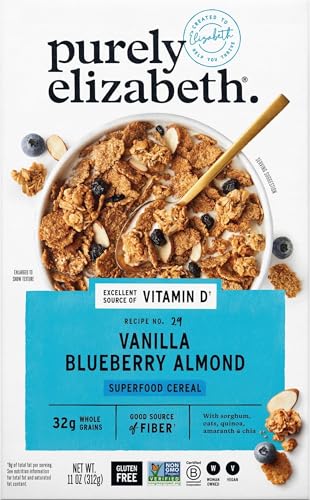 Purely Elizabeth, Vanilla Blueberry Almond Cereal...