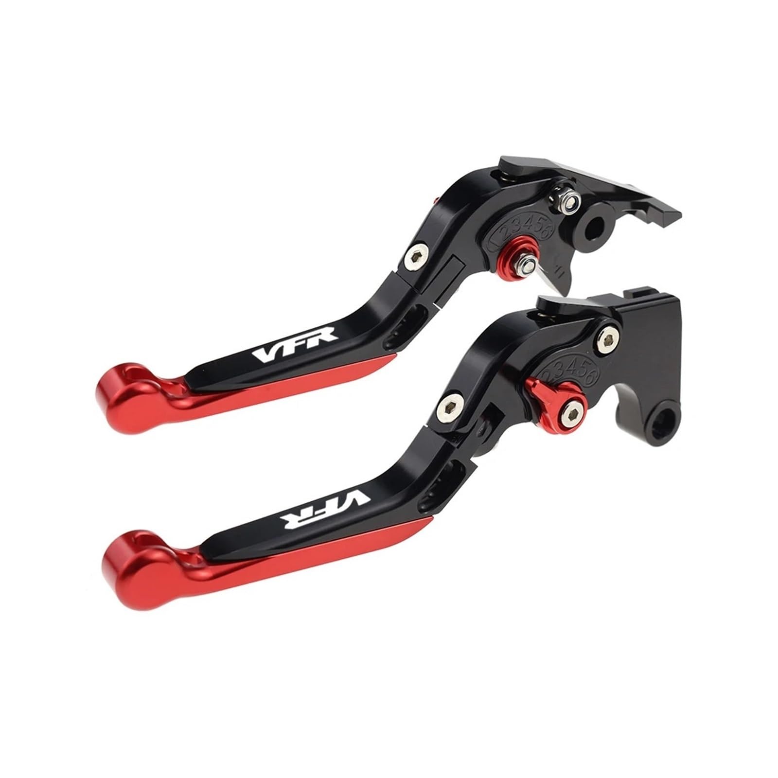 Yxbswbjd 16 Aluminum Alloy Folding Brake Lever For Vfr750/800 Motorcycle Folding Extendable Brake Clutch Levers Set(16)