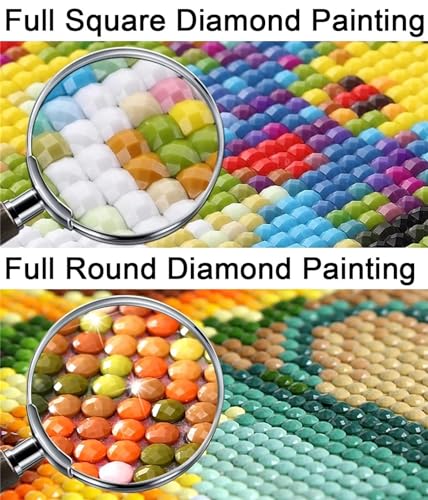 Broderie Diamant Fleur Blanche 5D pour Décoration Murale de Salon
