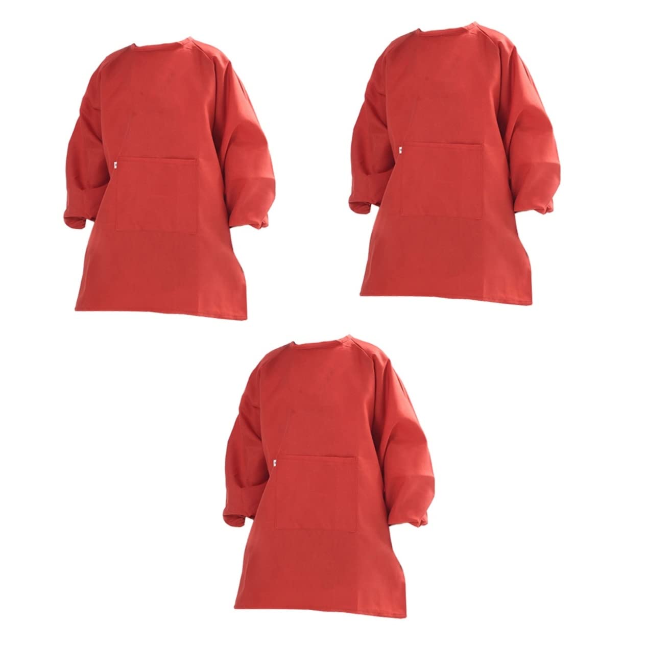 UPKOCH 3 Pezzi Manica Bambini Grembiule Da Pittura Bambini Chiusura Regolabile Protegge I Vestiti Macchie Di Acquerello