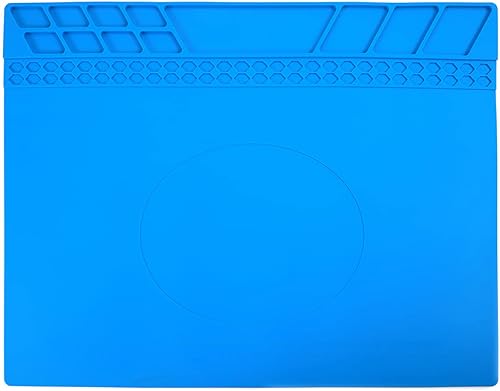 Miniatura 9 de Estera magnética de la reparación del silicón estera resistente al calor 932F que suelda de trabajo de soldadura