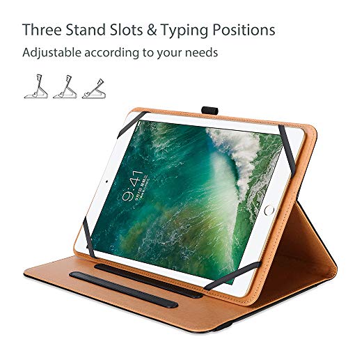 image for ProCase Universal Case for 9 - 10 inch Tablet, Stand Folio Universal T