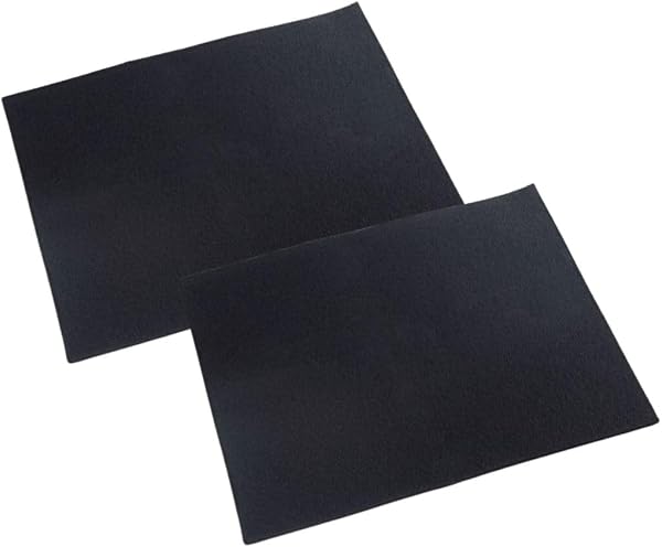 Fackelmann 9921350 Lot de 2 Filtres pour hotte, Filtre hotte, Filtre Anti-Graisse, Polyester Blanc, 114 cm x 47 cm - 3