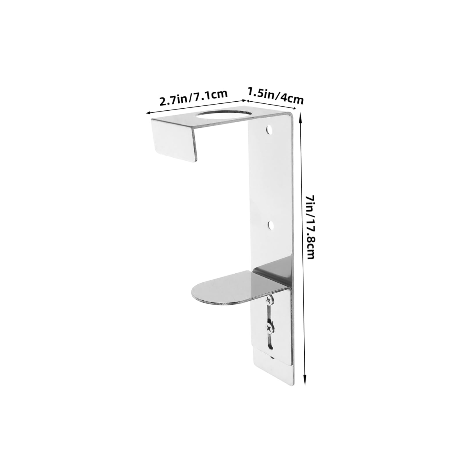 Cabilock Dispenser Stand for Bathroom Wall-Mounted Soap Holder Shampoo and Hand Soap Bottle Rack Easy Installation Versatile Storage for Shower and Bath Liquids