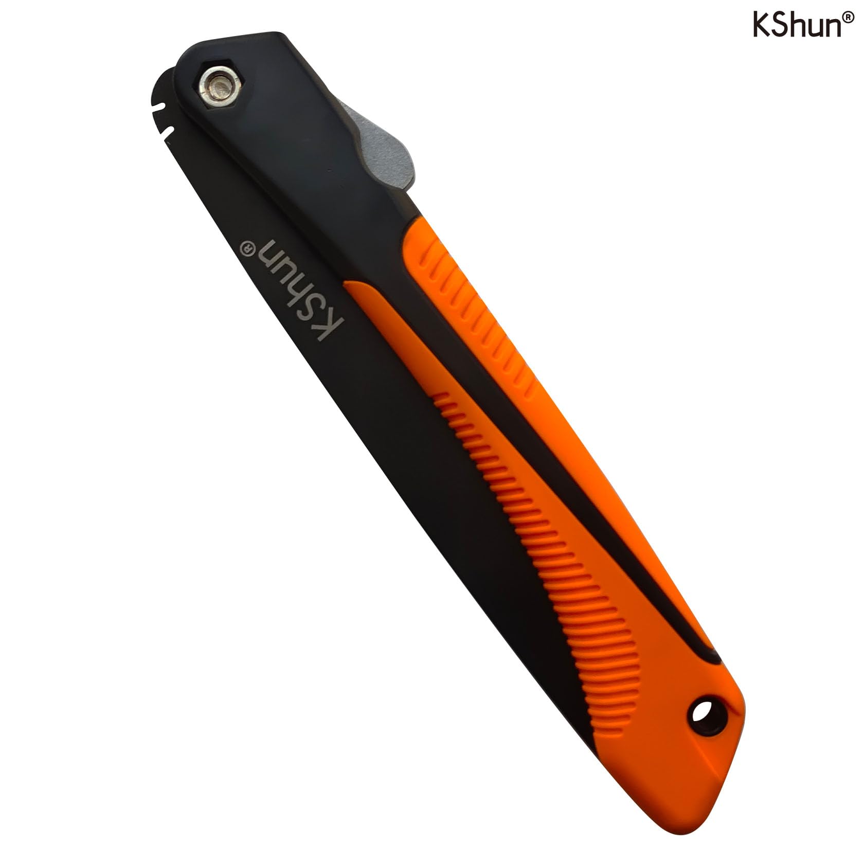 Garden Hand Saw Folding 25cm Blade 1.1mm Thick SK85 Steel 3-Side Sharpened Teeth Branch Saw 6 TPI Hiking Camping Outdoor Survival Cutting Wood Trimming Trees Clearing the Path - Image 4