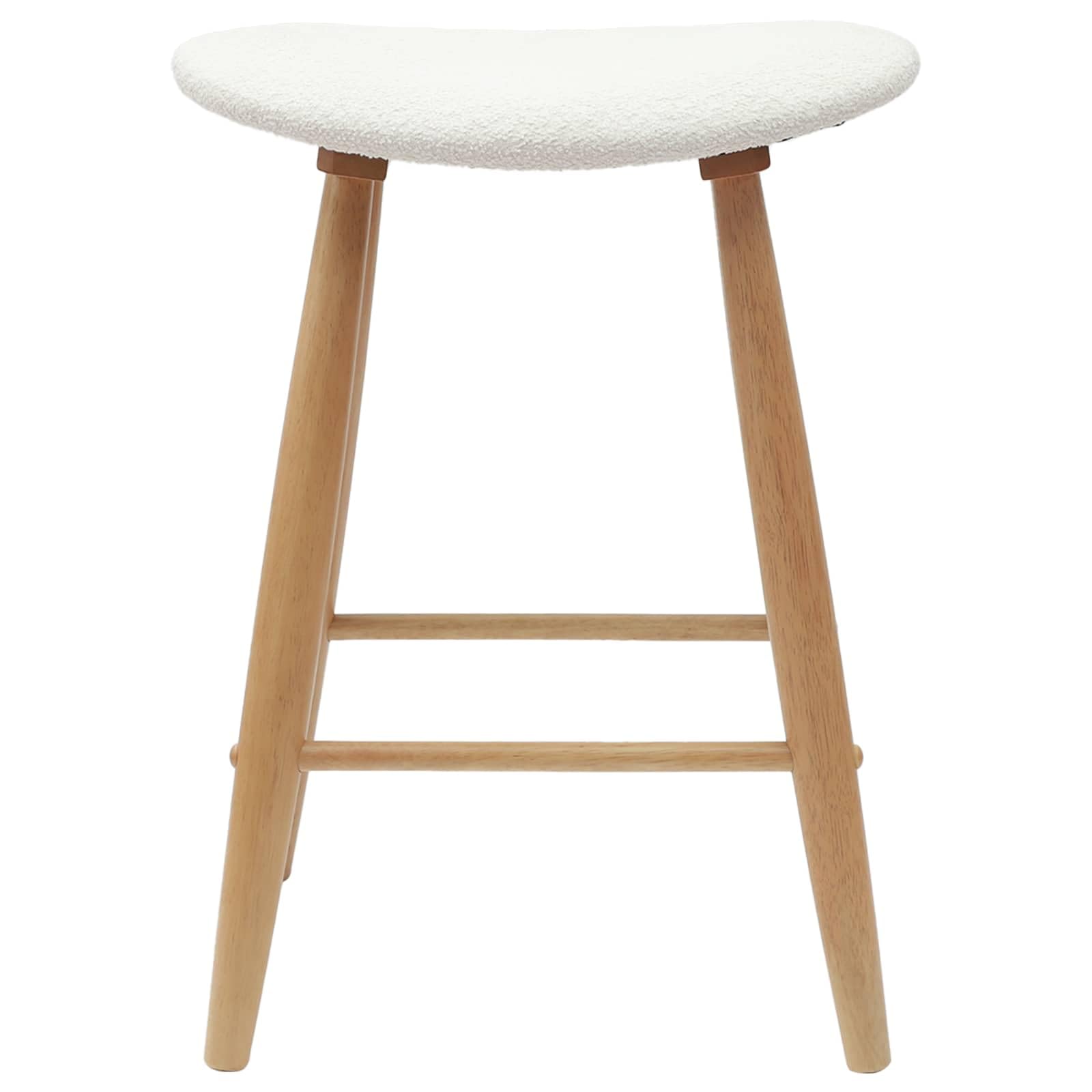 Chaises de Salle à Manger 2 Pcs Naturel 46 x 37 x 63 cm