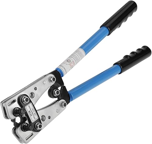 Miniatura 5 de Crimpado de mano de rotación de 180 grados, HX-50B Plug Wire Crimping, para cable terminal de cobre y aluminio que prensa herramientas de mejoras