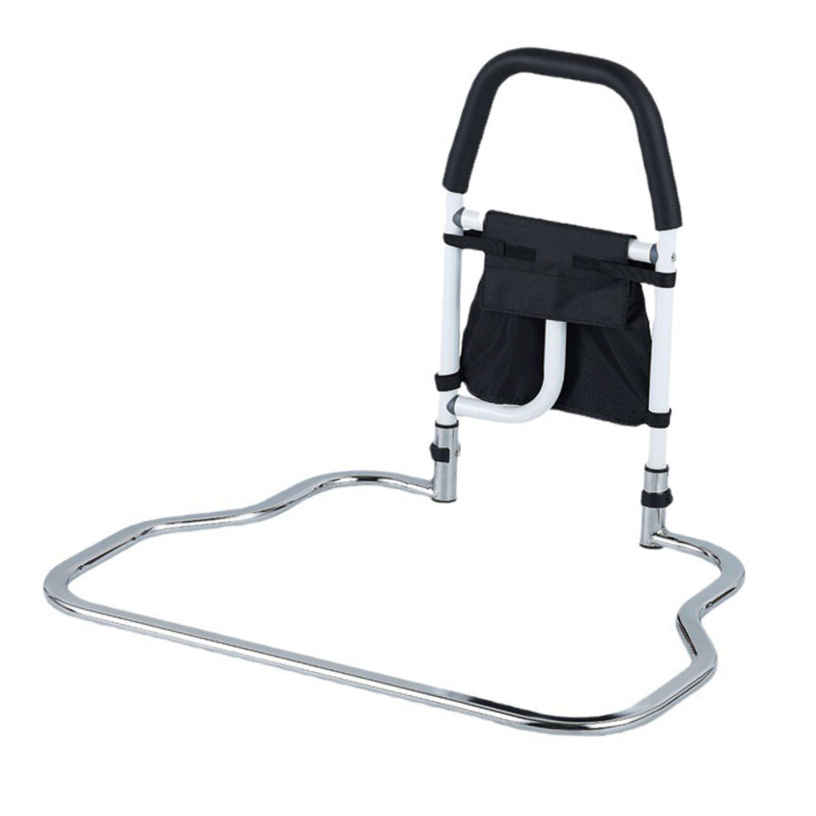 Barandilla de Cama, Barra de Asistencia de Cama de Aleación de Aluminio Fuerte Plegable para Adultos Mayores, Soporte Portátil para Uso Doméstico