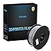 TIANSE Silver Metal 3D Printer Filament PLA 1.75mm 1kg Spool Filament for 3D Printing, Dimensional Accuracy +/- 0.03 mm, Shiny Grey