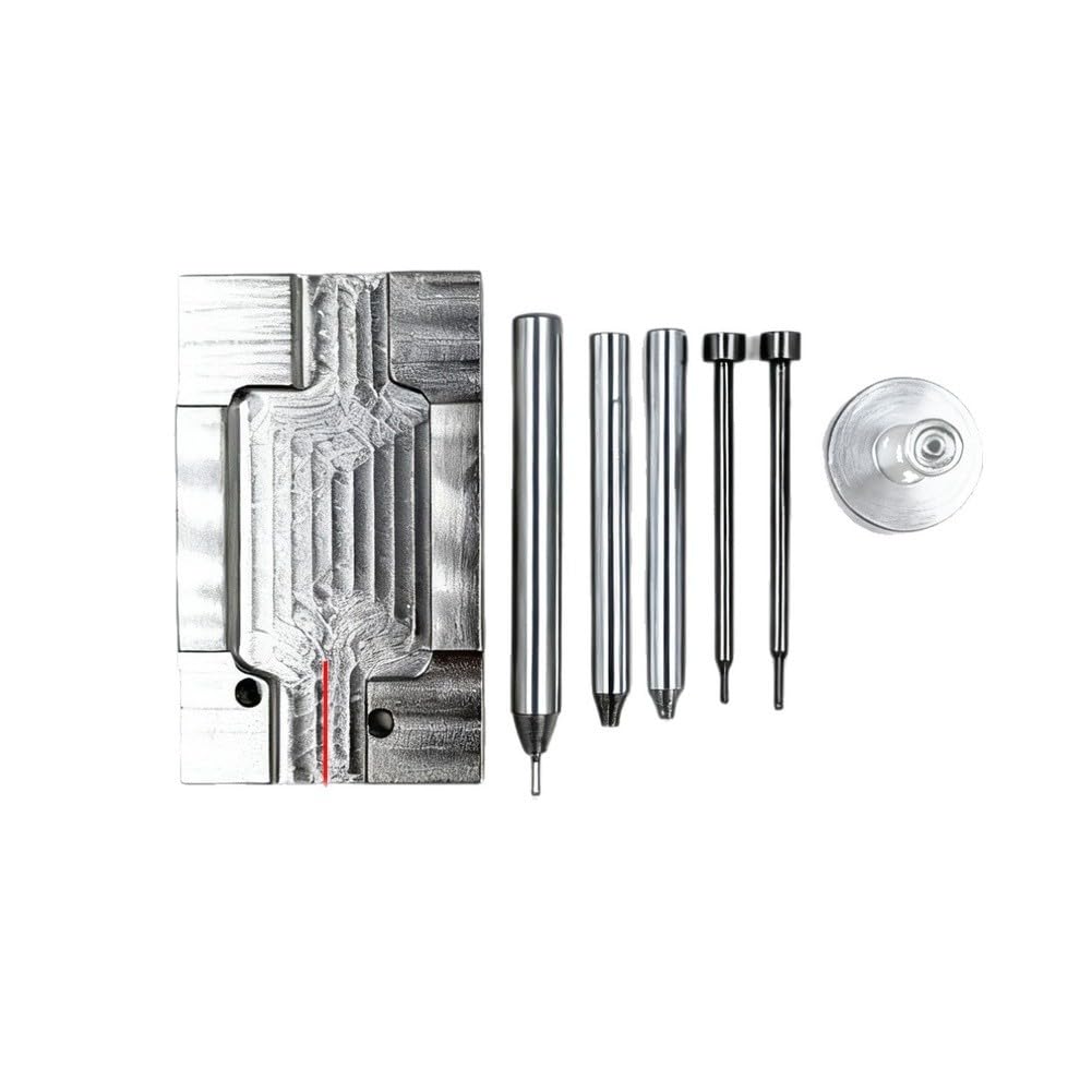 WheatThrive Lighter Repair Tool, Ignition Fix Kit, Spring Clip Installer, Punch Set for Zippo Style Lighters, Durable CNC Metal