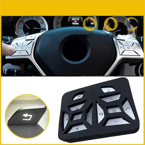 Boutons de Volant Mercedes G GLE GLS Inserts Ajustement Parfait