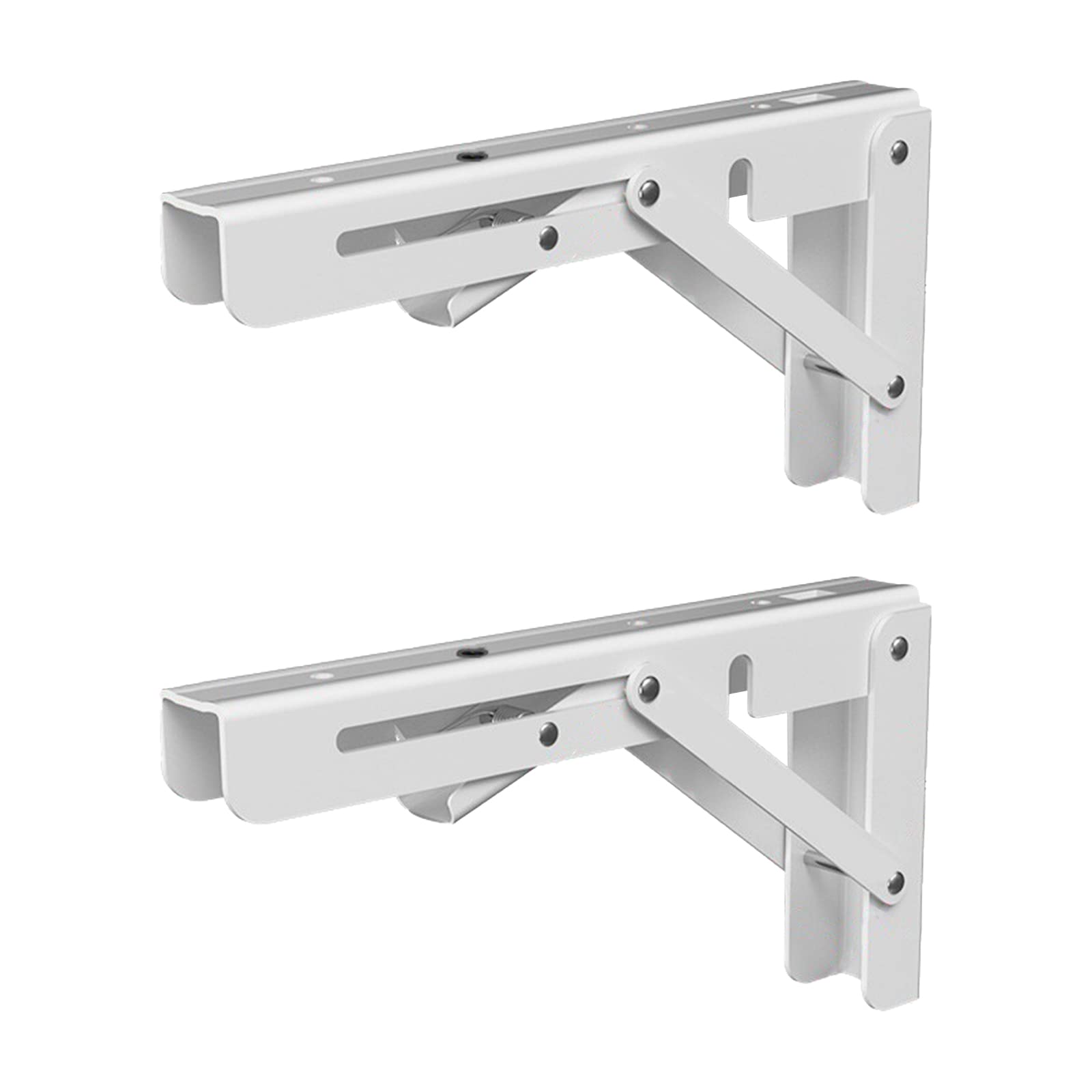 Buy Lvjkes Folding Shelf Brackets,Shelf Bracket Heavy Duty,2 Heavy Duty