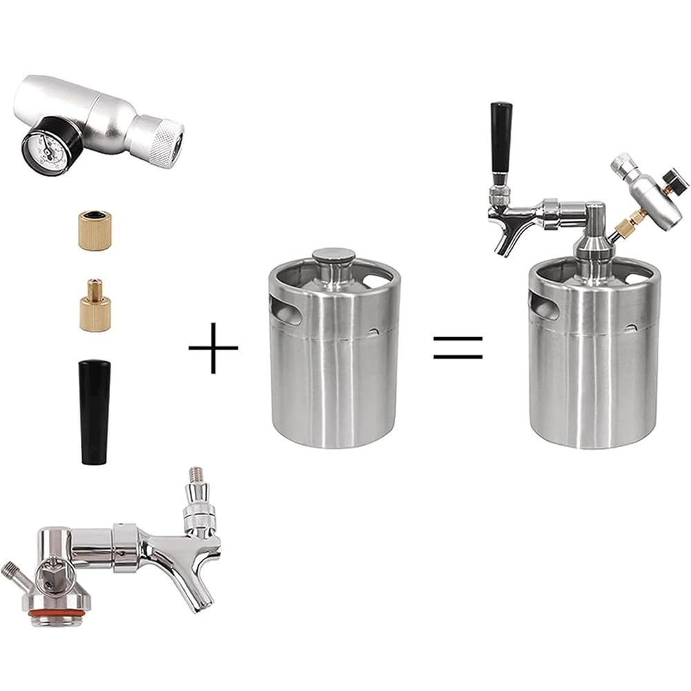 Amazon｜ビールサーバー 304ステンレス鋼 ビール樽 大容量 ビール