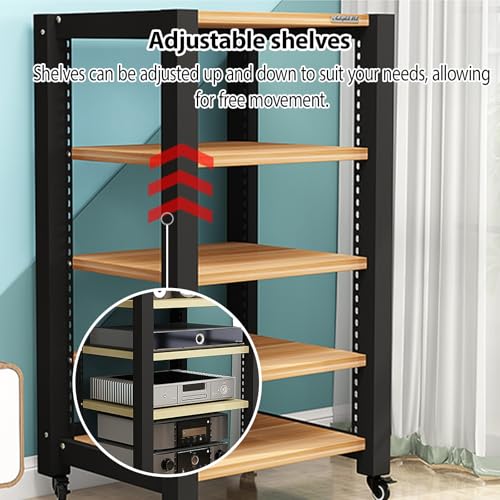 Torre de rack ajustable con estantes móviles MovabAV 7